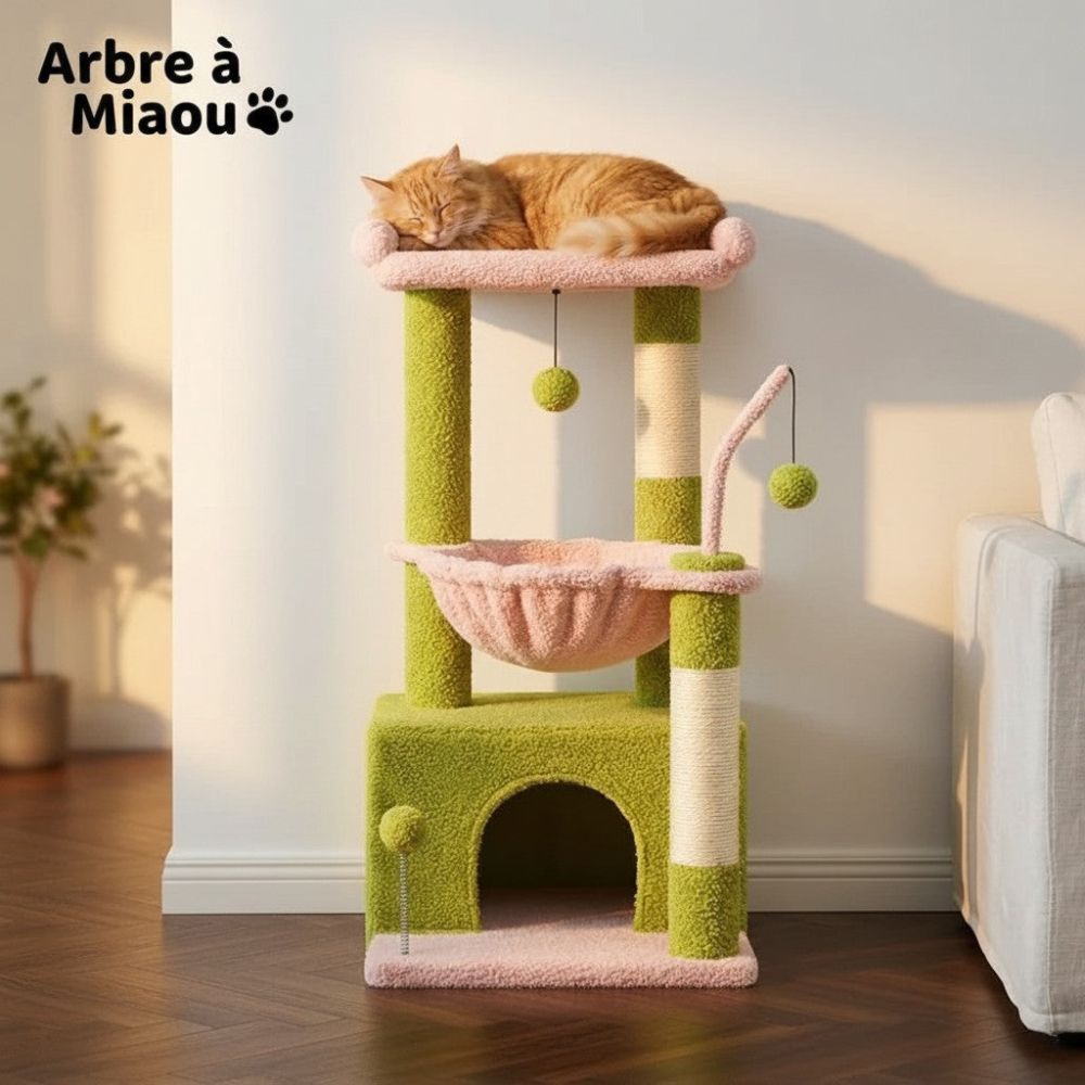 Arbre à Chat Petit Appartement Optimisé 84cm