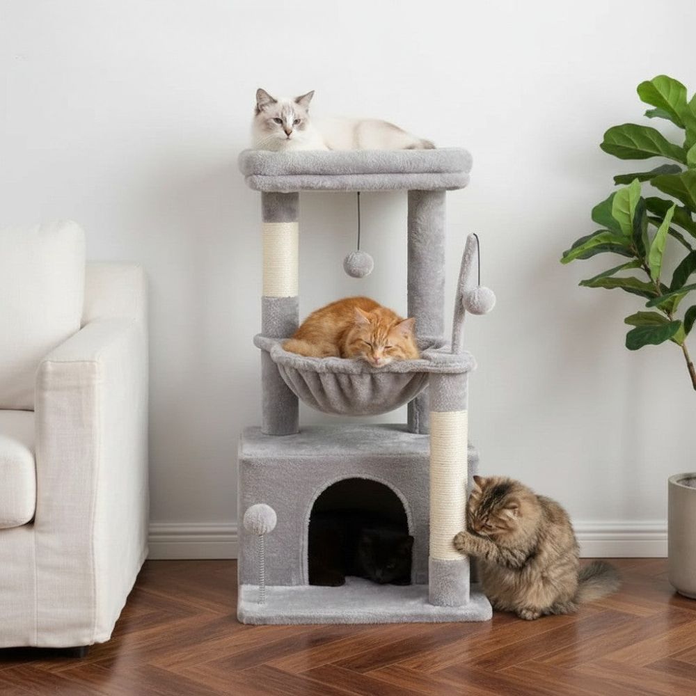 Arbre à Chat Petit Appartement Optimisé 84cm