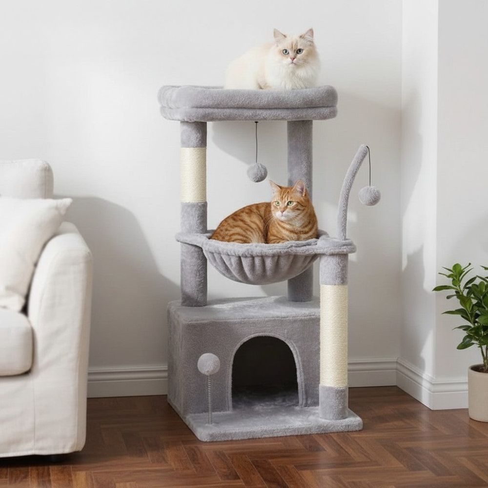 Arbre à Chat Petit Appartement Optimisé 84cm