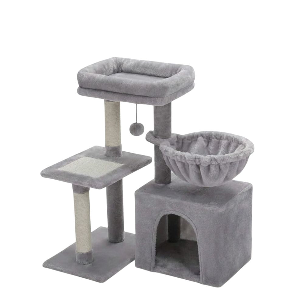 Arbre à Chat Petit Budget Fonctionnel et Stable 72cm