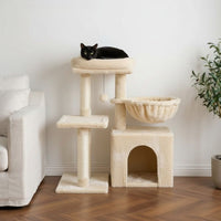 Arbre à Chat Petit Budget Fonctionnel et Stable 72cm
