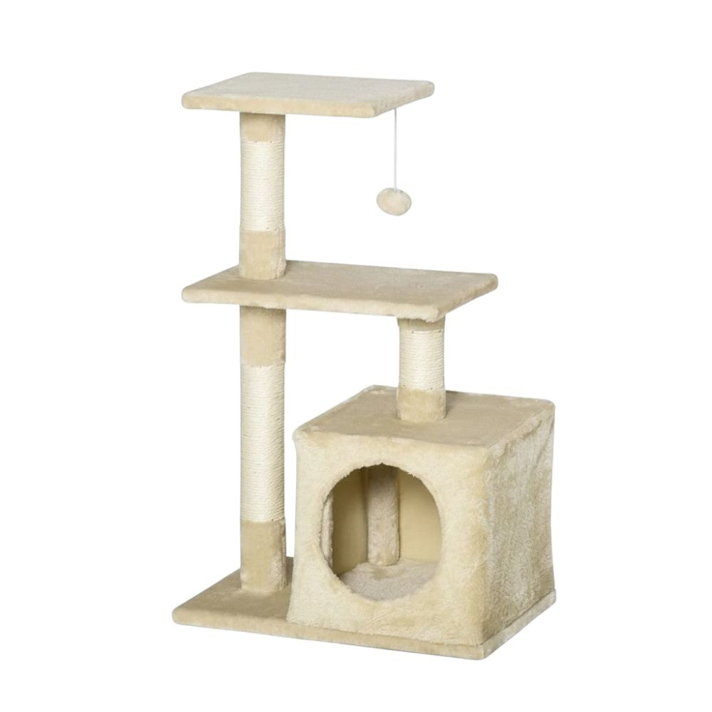 Arbre à Chat Petit Encombrement Ultra Compact 81cm