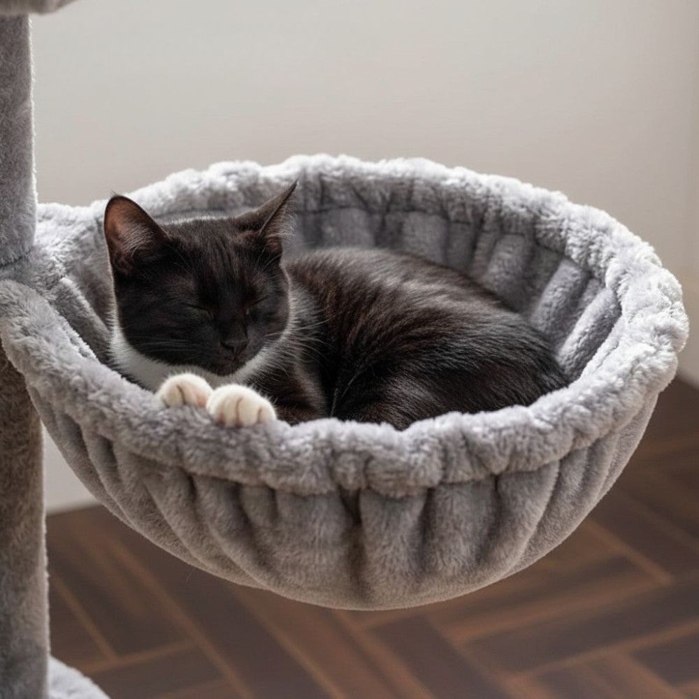 Arbre à Chat Petit Modèle Studio Compact 72cm