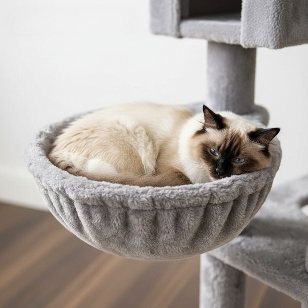 Arbre à Chat Plateformes Larges XXL 185cm