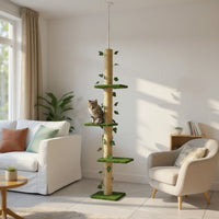 Arbre à Chat Sol-Plafond Double Fixation 242cm