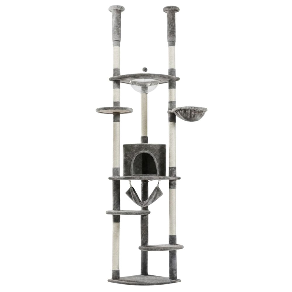 Arbre à Chat Sol-Plafond Finitions Design 258cm