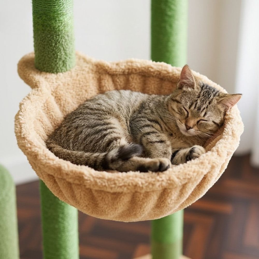 Arbre à Chat Sol-Plafond Finitions Design 258cm