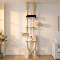 Arbre à Chat Sol-Plafond Jusqu'à 285cm