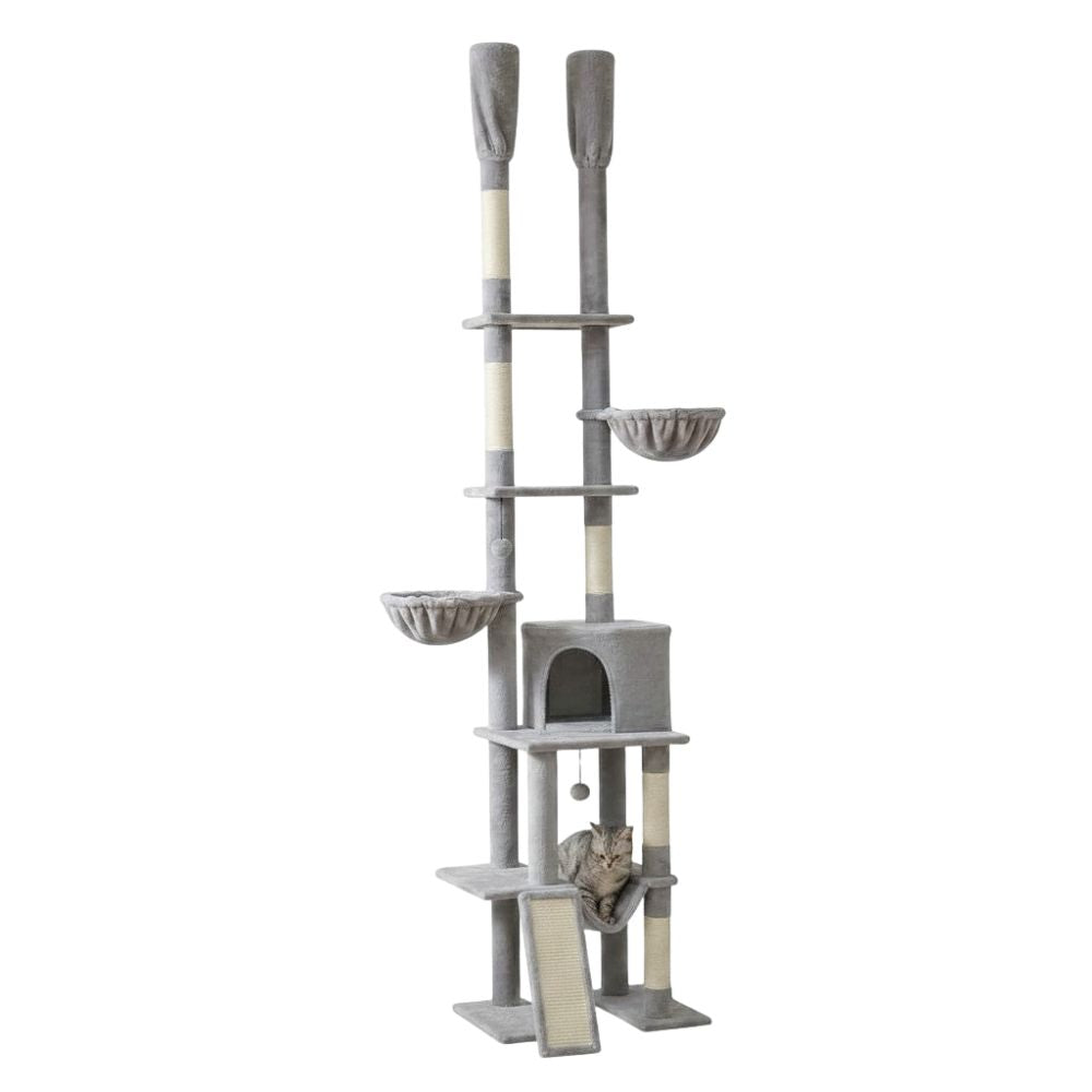 Arbre à Chat Sol-Plafond Jusqu'à 285cm