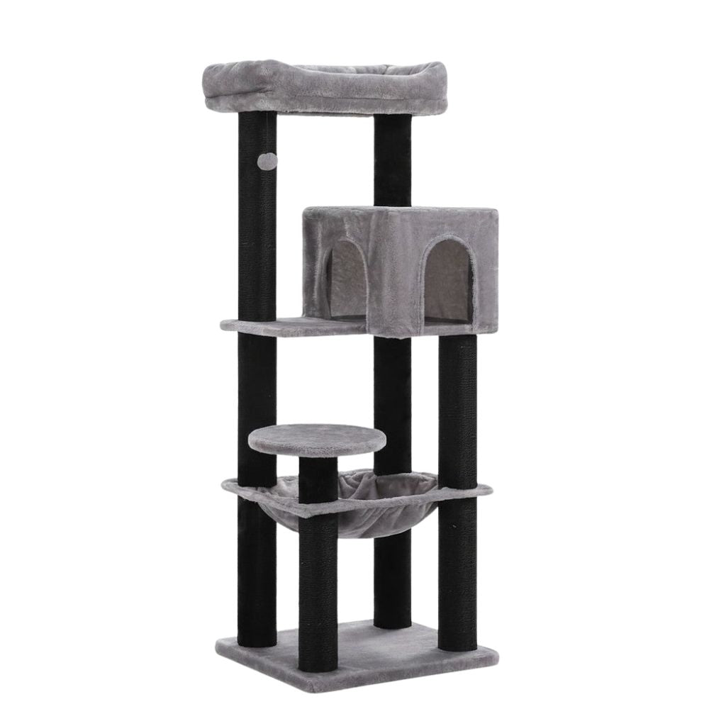 Arbre à Chat Solide Maine Coon Poteaux 10cm 147cm