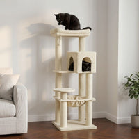 Arbre à Chat Solide Maine Coon Poteaux 10cm 147cm