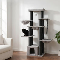 Arbre à Chat Solide pour Maine Coon Grande Surface 170cm