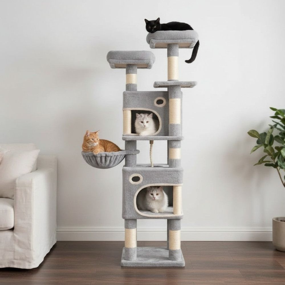 Arbre à Chat Spécial Maine Coon Adapté 160cm
