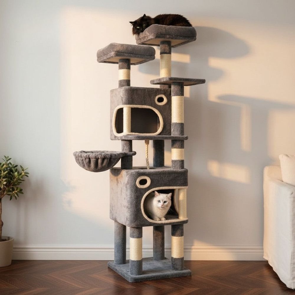 Arbre à Chat Spécial Maine Coon Adapté 160cm
