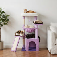 Arbre à Chat Violet Audacieux Format Moderne 93cm