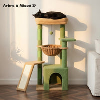 Arbre à Chat Violet Audacieux Format Moderne 93cm