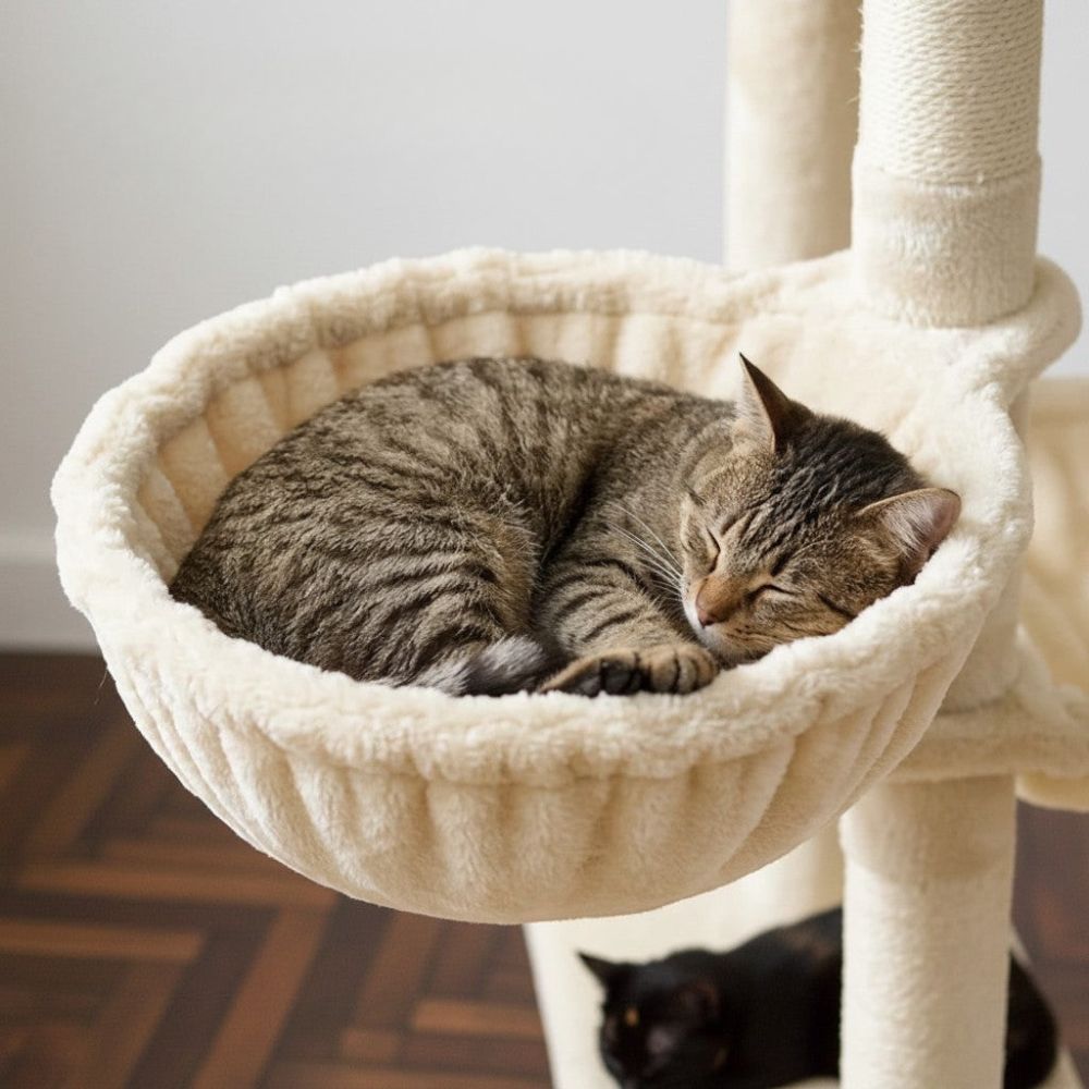Arbre à Chat XXL 175cm Beige