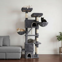 Arbre à Chat XXL Gros Poteau Renforcé 185cm