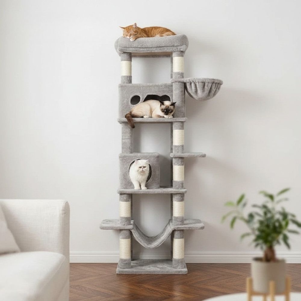 Arbre à Chat XXL Poteaux Massifs 10cm 170cm