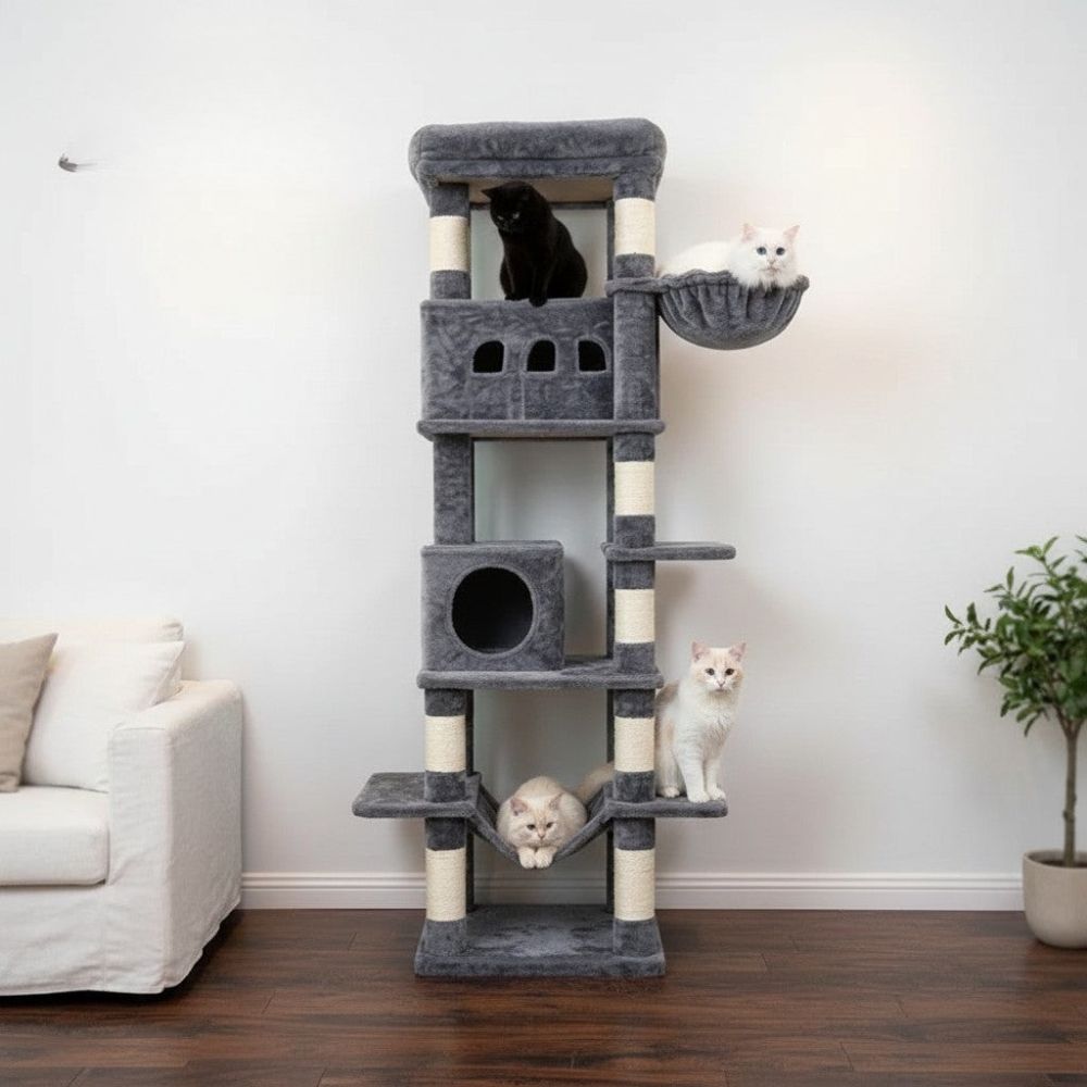 Arbre à Chat XXL Poteaux Massifs 10cm 170cm