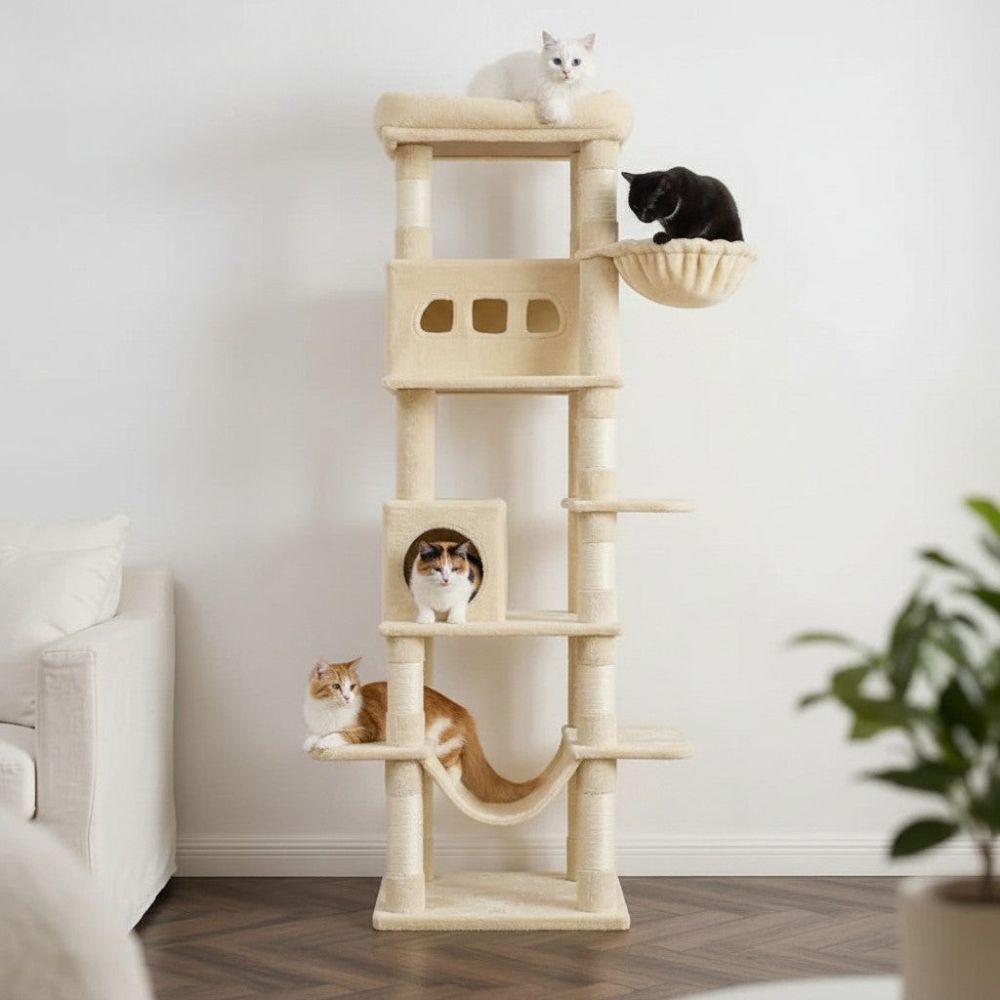 Arbre à Chat XXL Poteaux Massifs 10cm 170cm