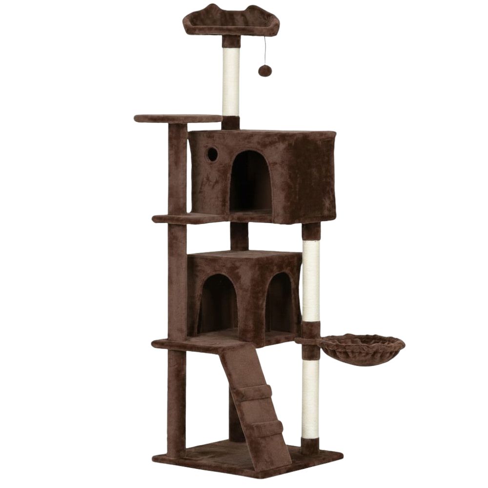 Grand Arbre à Chat Design Moderne 140cm