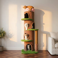 Grand Arbre à Chat Fleur Base XXL 174cm