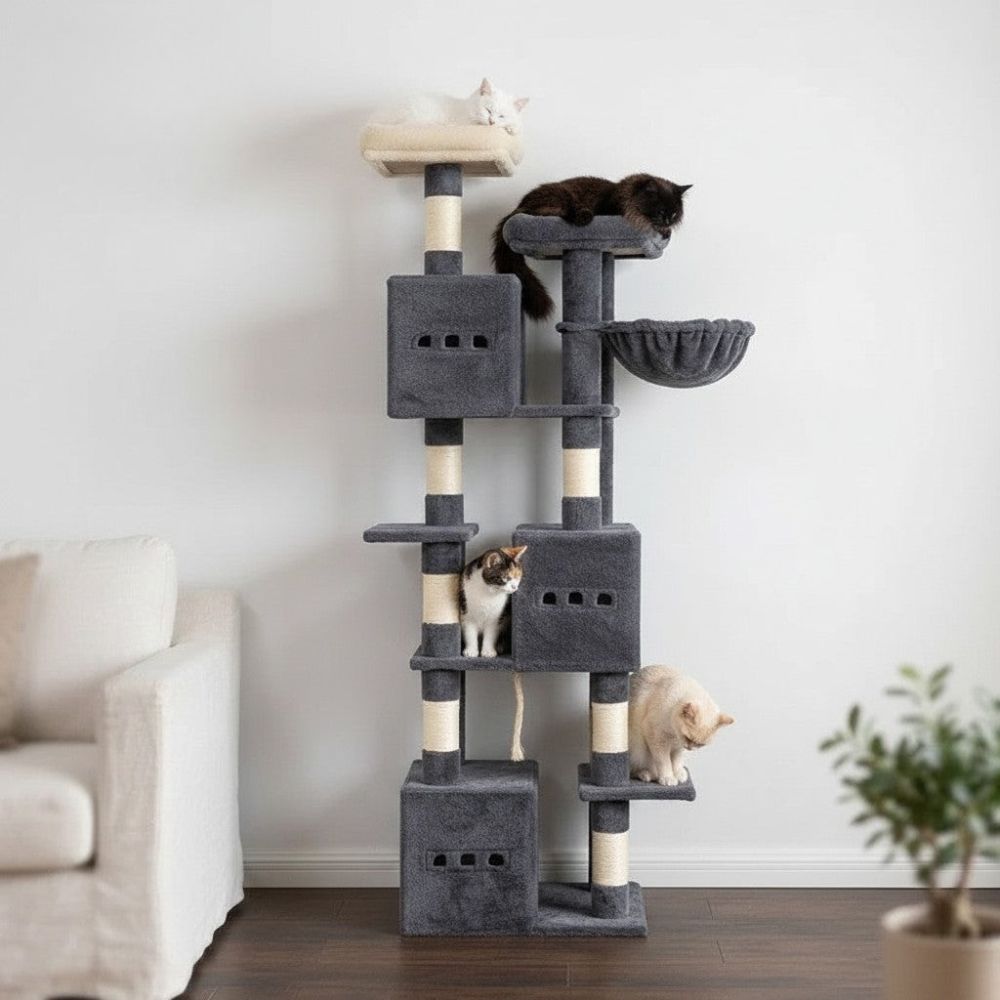 Grand Arbre à Chat XXL Grande Hauteur 193cm
