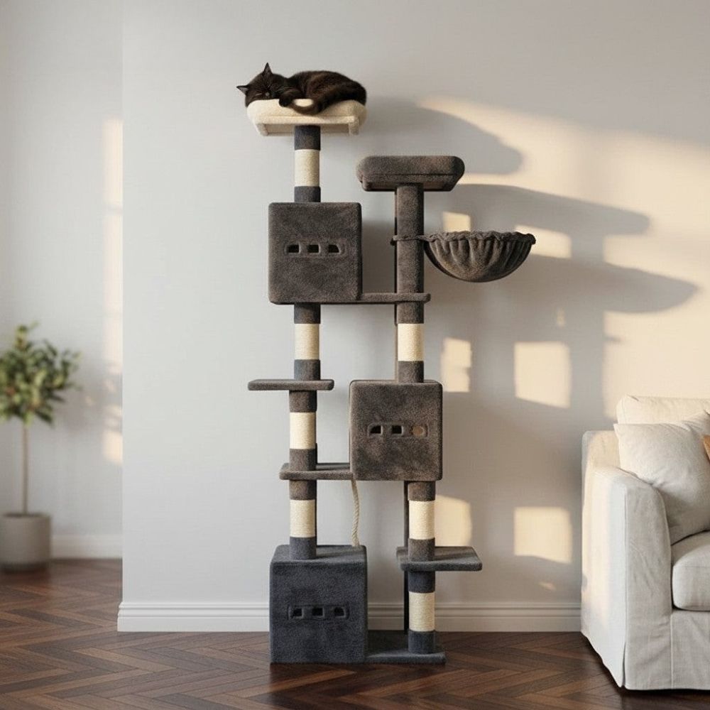 Grand Arbre à Chat XXL Grande Hauteur 193cm