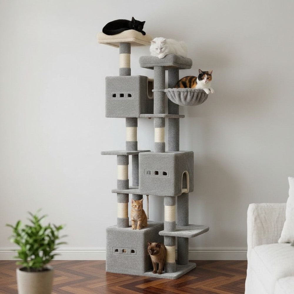 Grand Arbre à Chat XXL Grande Hauteur 193cm