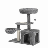 Petit Arbre à Chat avec Balle Suspendue 80cm