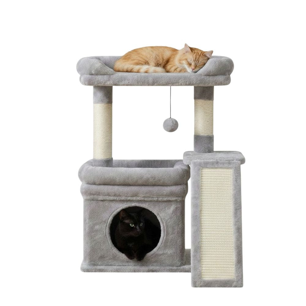Petit Arbre à Chat avec Coussin Format Compact 68cm