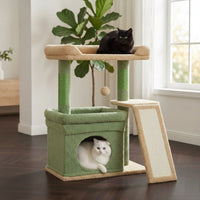 Petit Arbre à Chat avec Coussin Format Compact 68cm