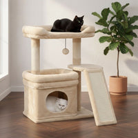 Petit Arbre à Chat avec Coussin Format Compact 68cm