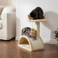 Petit Arbre à Chat avec Griffoir Compact 46cm